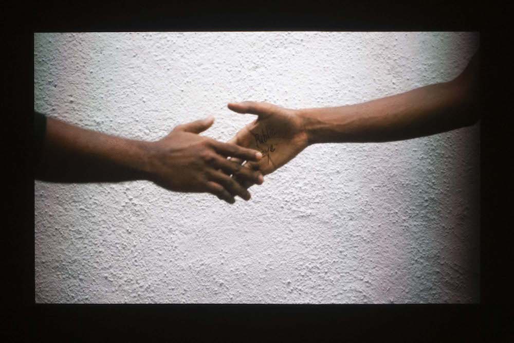 two hands